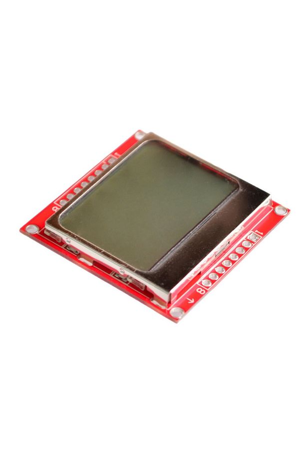 5110 84x48 Lcd Modül  84 x 48 Pixel Grafik Lcd Display Ekran 5V Beyaz Arka ışık Gösterge Menü Resim - 5