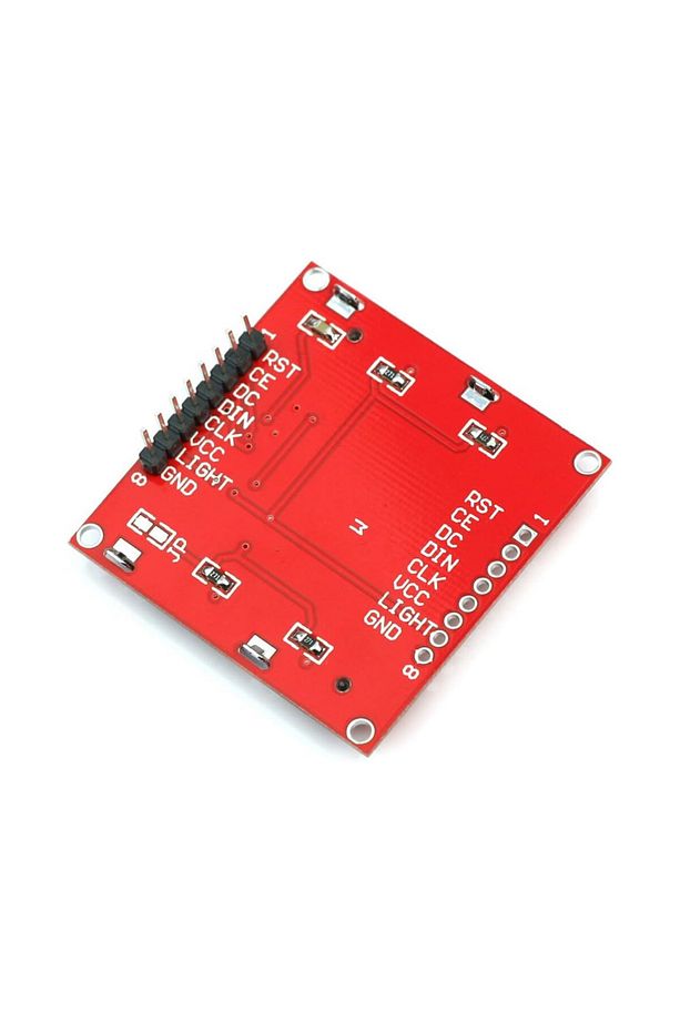 5110 84x48 Lcd Modül  84 x 48 Pixel Grafik Lcd Display Ekran 5V Beyaz Arka ışık Gösterge Menü Resim - 4