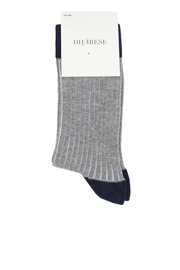 Gri Erkek Çorap - 1