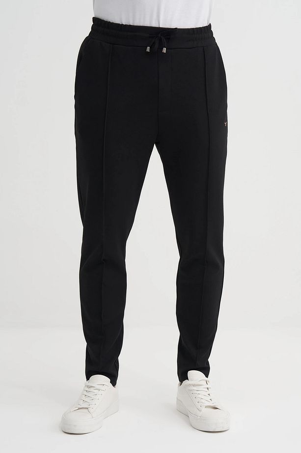 Regular Fit Kalın Pike Eşofman Altı - 2