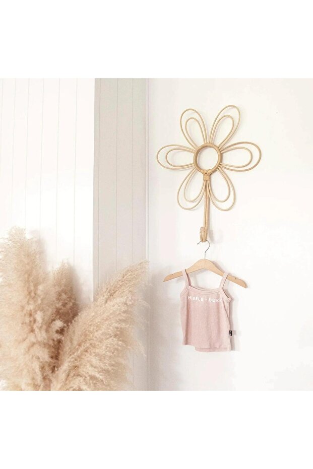 Çiçek Rattan Askılık - 4