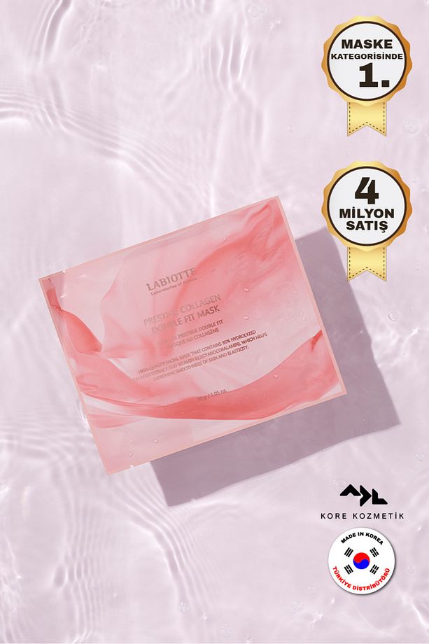 LABIOTTE Prestige Kolajen Çift Etkili Maske Seti 30 g * 10 Adet - 1