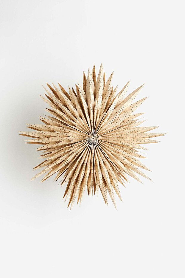 Paper star lampshade