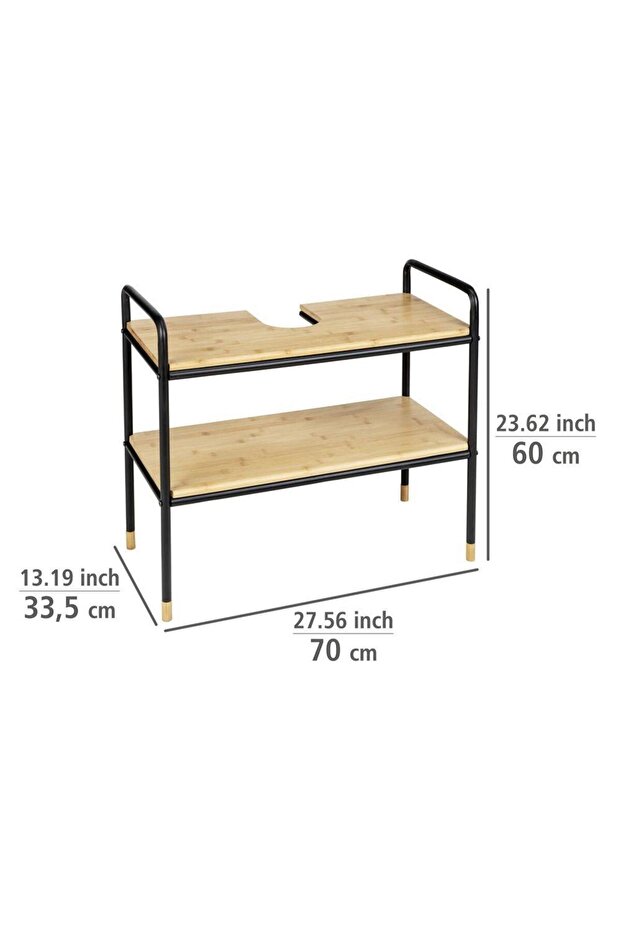 ÇELİK BAMBU RAFLI ORGANİZER - 4