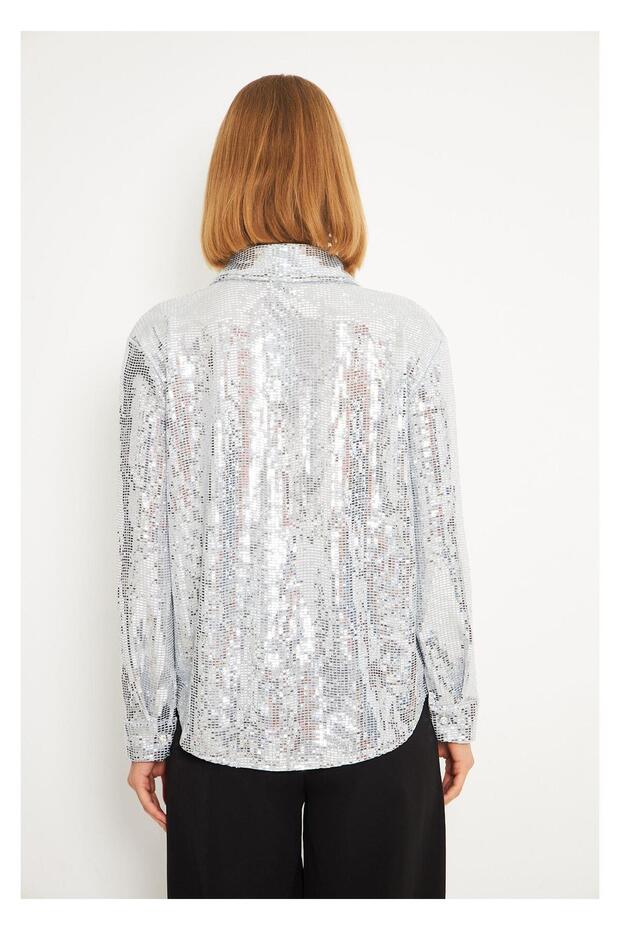 Pullu Buzy Gömlek - 4