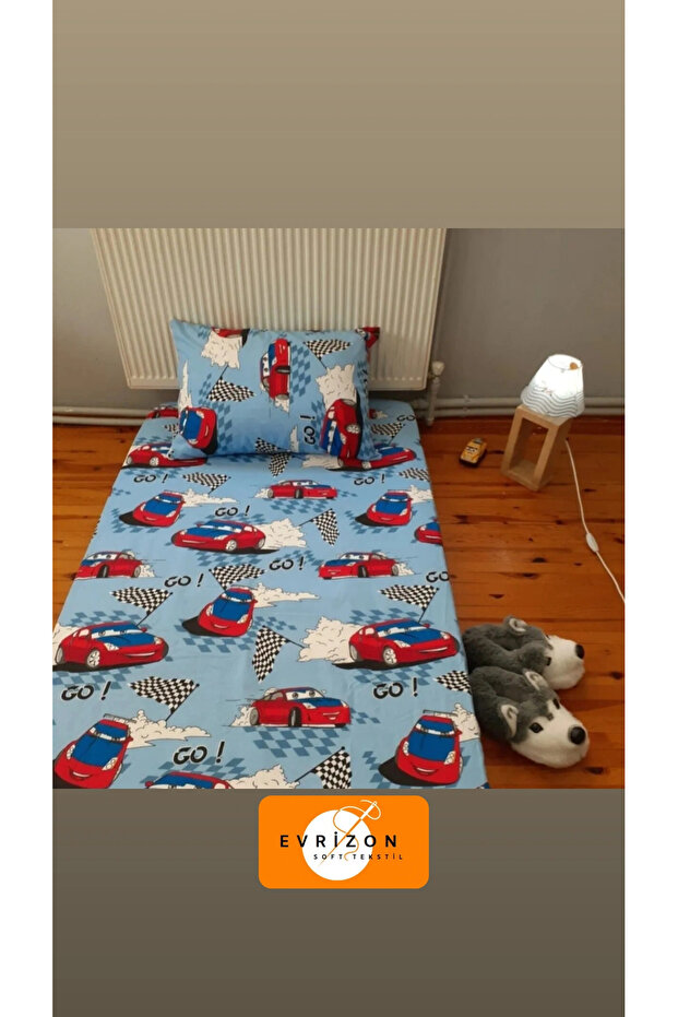 مجموعة ملاءات سرير رالي مفردة من القطن من رانفورس - 3