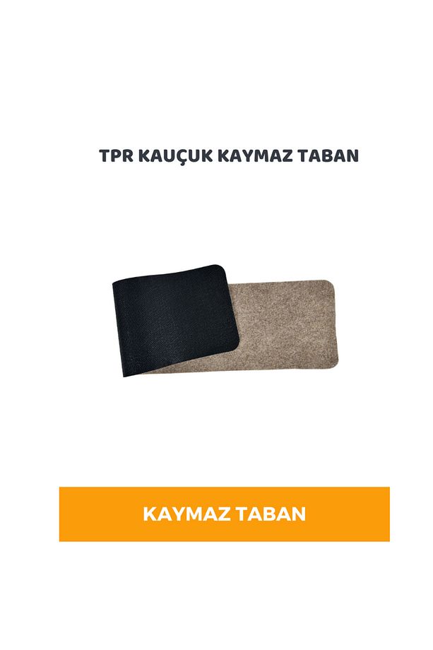 Merdiven Halısı Halıfleks Basamak Ve Merdiven Paspası Kaymaz Taban Devetüyü 20x75 Cm (1 ADET) - 4
