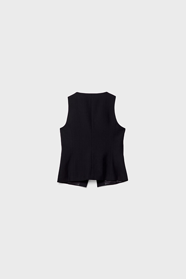 Regular buttoned waistcoat - 6