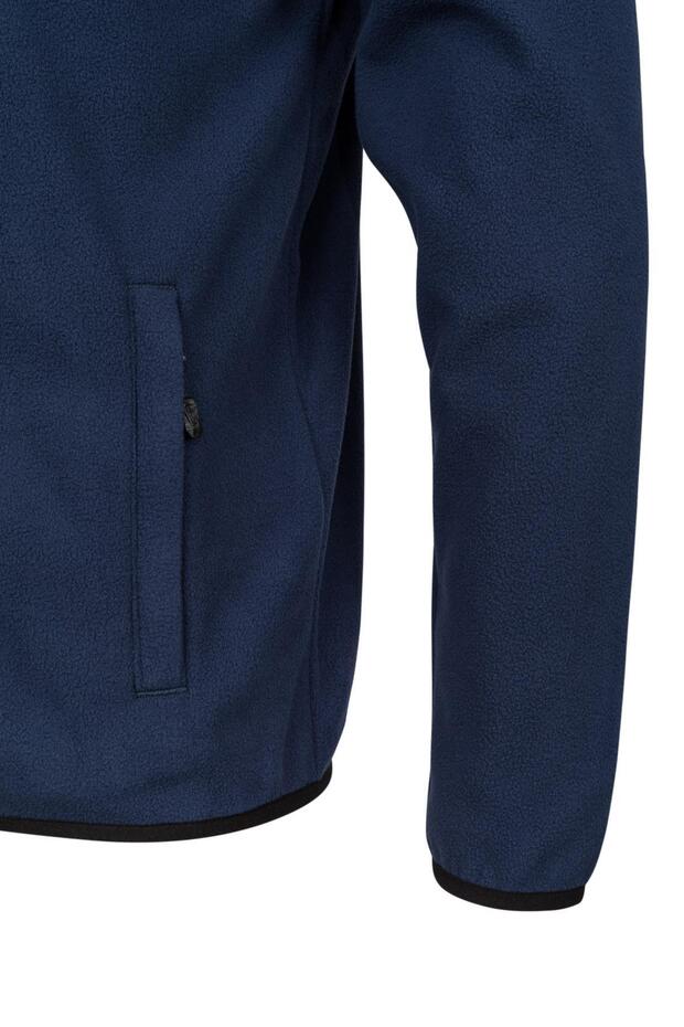 Ανδρικό φούτερ Fleece - Χρώματα Blue και Luzifon - 4