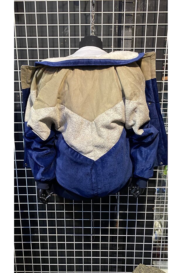 VİNTAGE KÜRKLÜ OVERSİZE MONT - 2