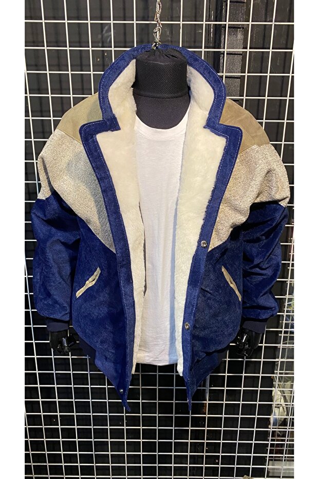 VİNTAGE KÜRKLÜ OVERSİZE MONT - 1