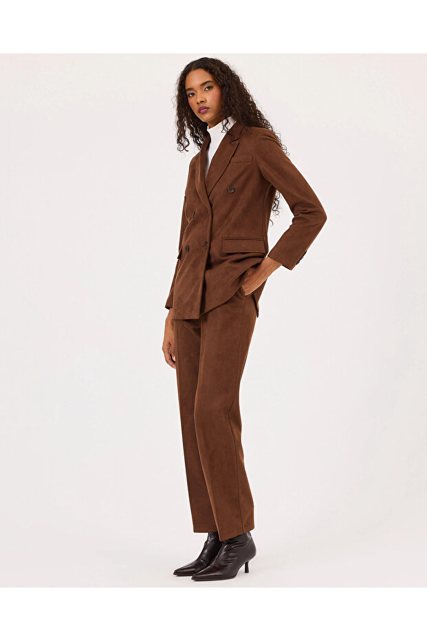 Seçil Süet Ceket - 5