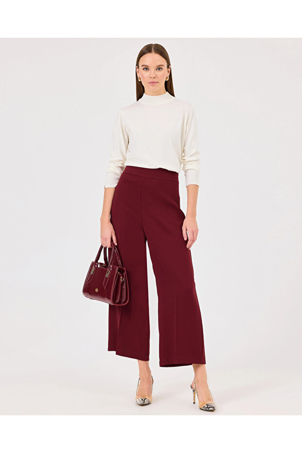 Geniş Paçalı Pantolon - 1