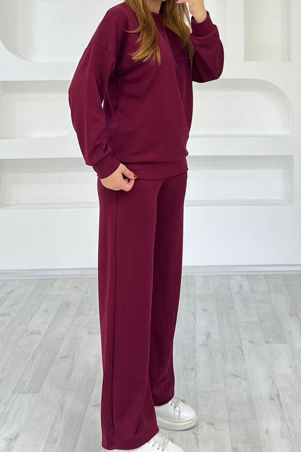 Modal Kumaş Basic Eşofman Takımı - 4