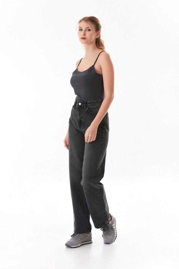 Basic Çıtçıtlı İp Askılı Body - 6