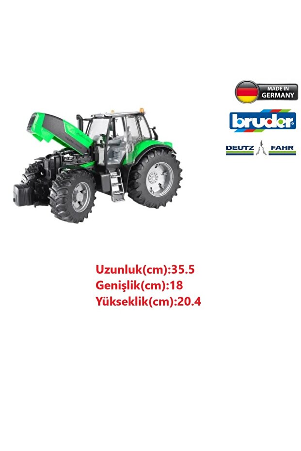 Deutz Agrotron X720 Traktör Oyuncak - 2