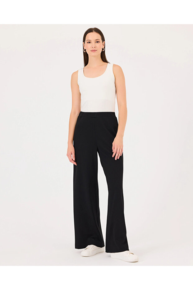 Geniş Paça Pantolon - 2