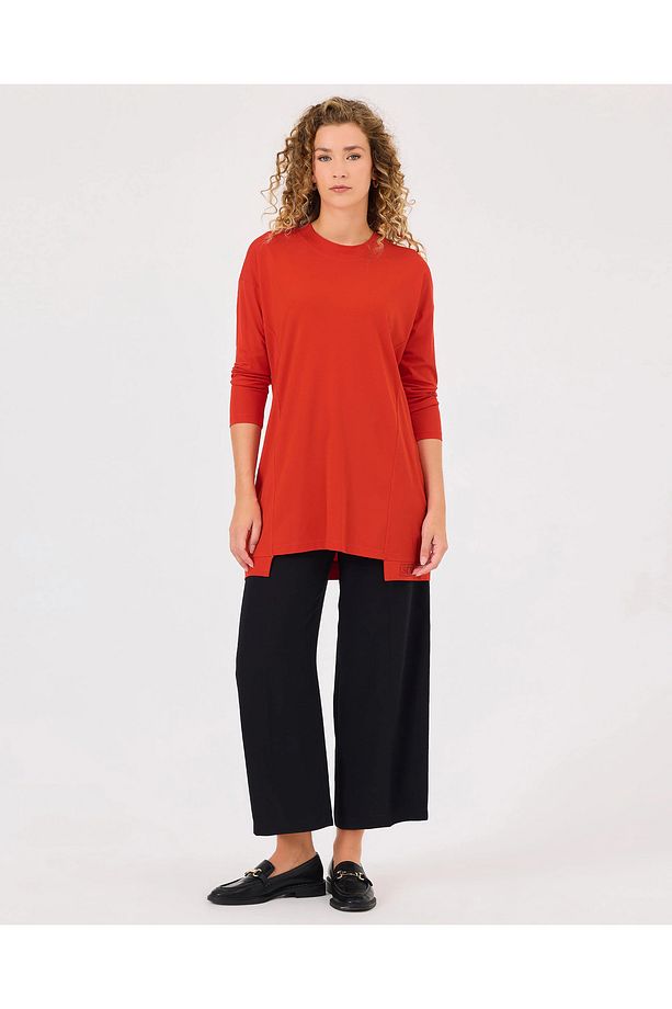 Örme Kumaş Basic Tunik - 3