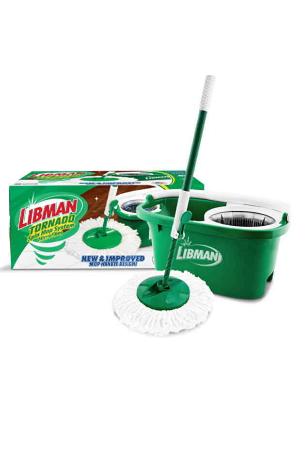 ممسحة تورنادو المصنوعة من الألياف الدقيقة فائقة الامتصاص مع دلو - 6
