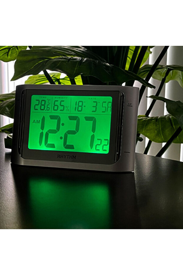 Digital Alarm Clock with LED Light and Snooze Function - 5