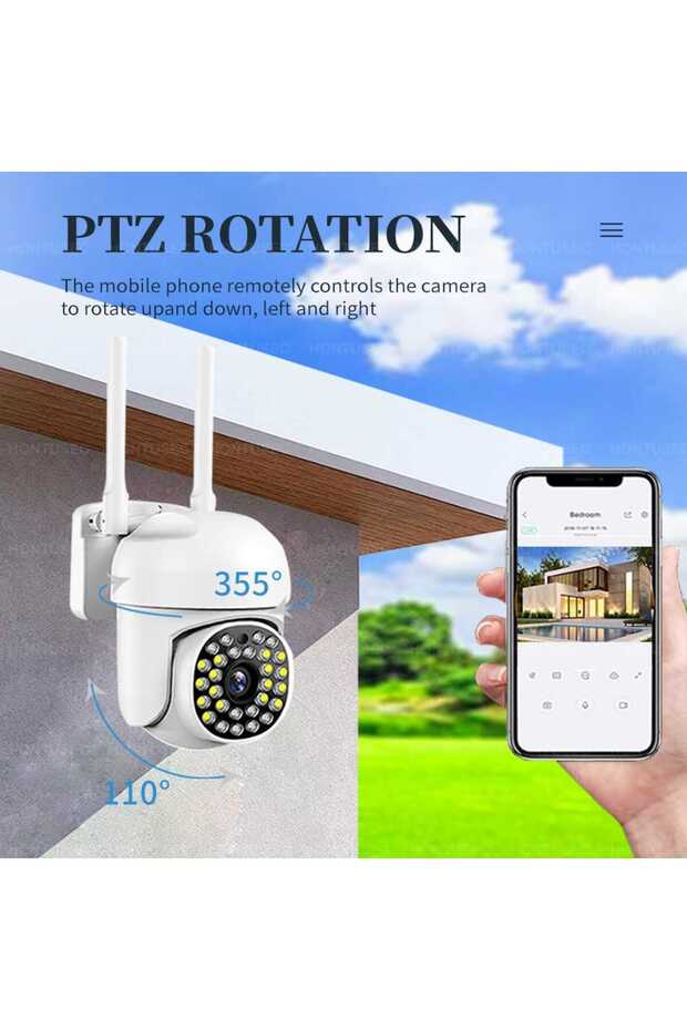 Blm-04 Wifi Smart Kamera 2 Mp Yoosee App Akıllı Ip Kamera - 8