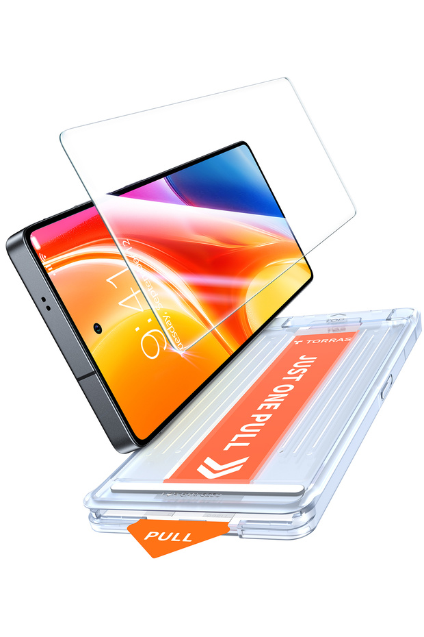 Screen Protector For Samsung Galaxy S25, 9H+ Aerospace Tempered Glass Bubble Free, 1 Pack, Clear