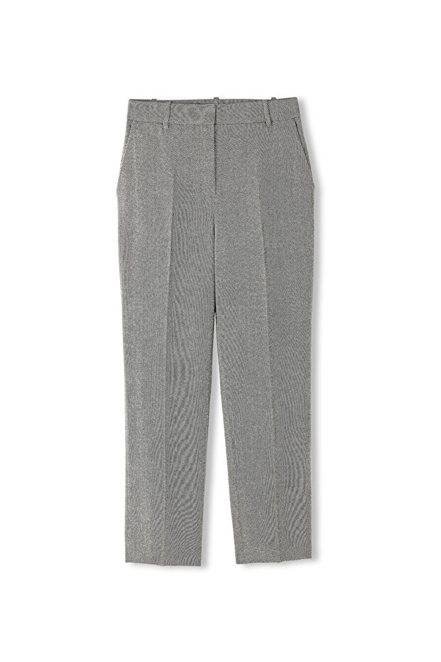 Gerade geschnittene Hose - 3