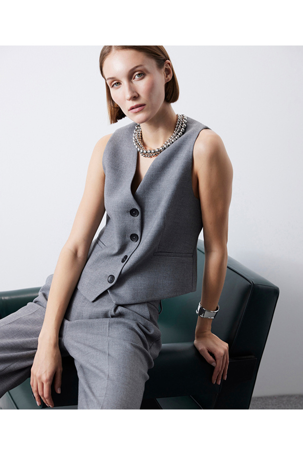 Slim Fit Vest