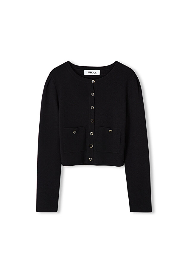 Buttoned cardigan - 3