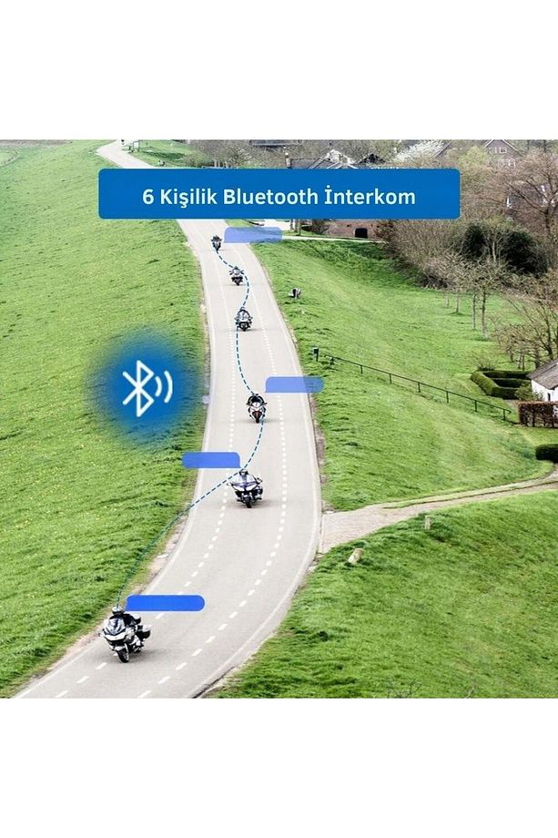 Nukro M6 Plus Bluetooth & Intercom - 5