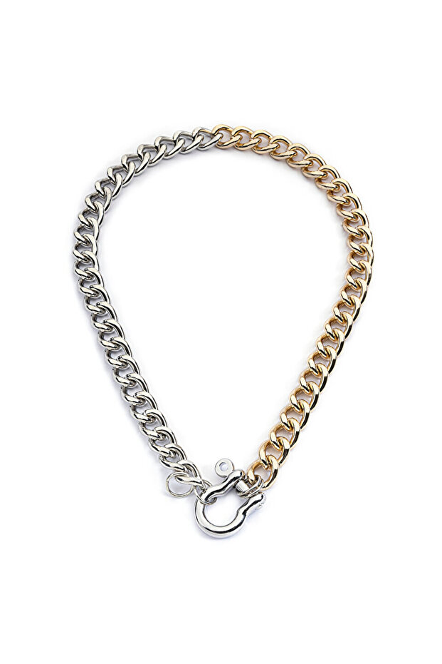Colorful Metal Necklace - Double Design