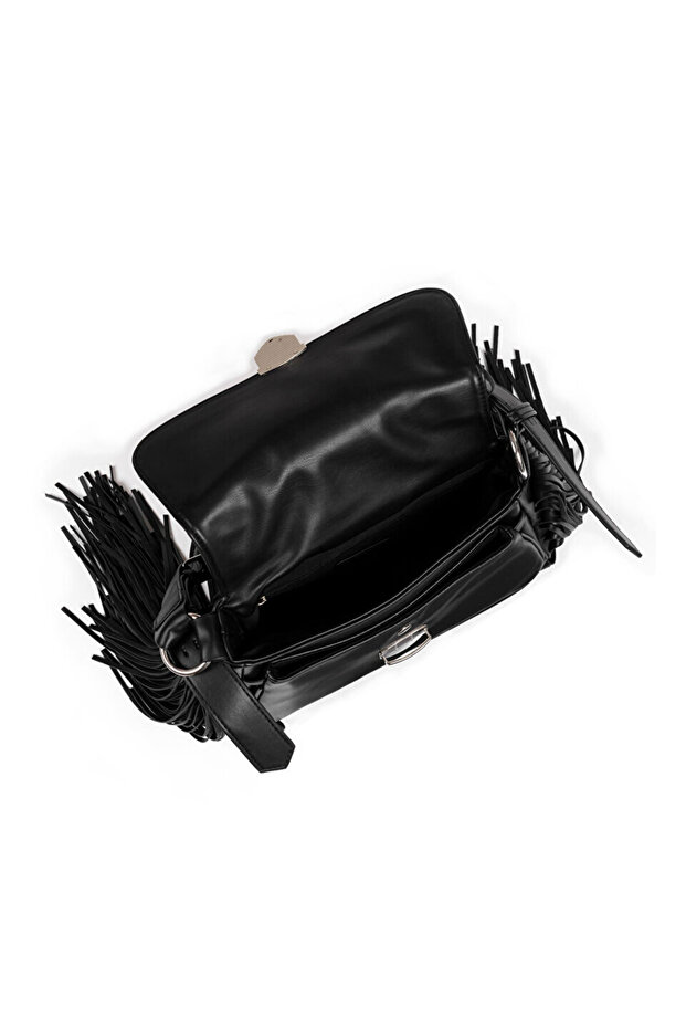 حقيبة مزينة بالشراشيب - 4