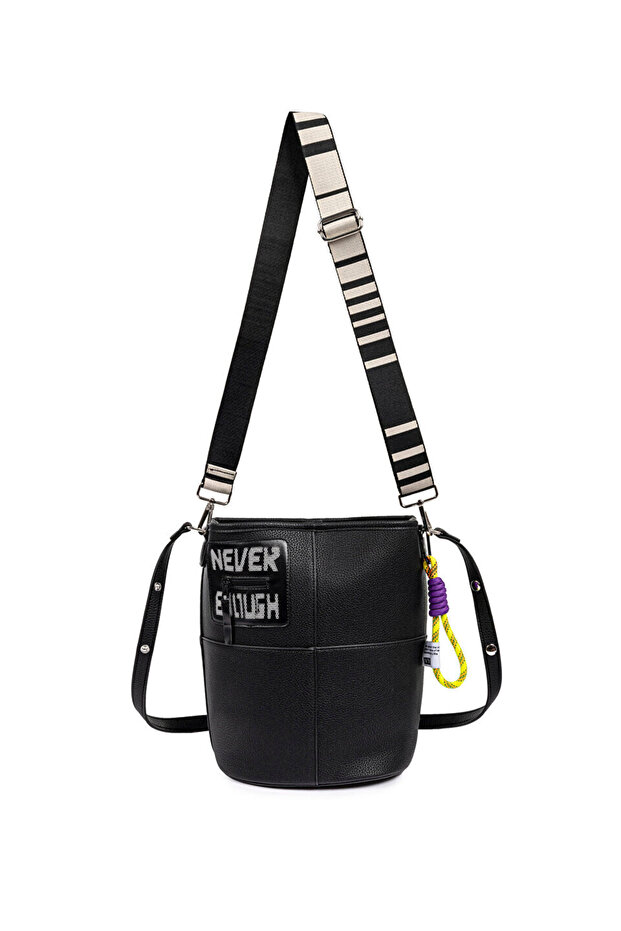 Slogan Pattern Bag - 3