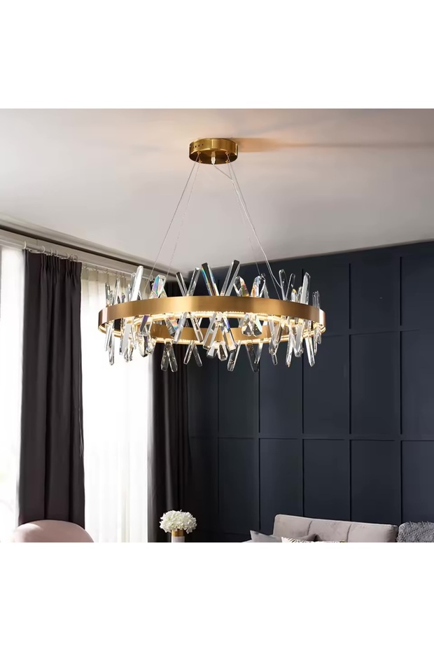 Led Kristal Eskitme Avize - 2