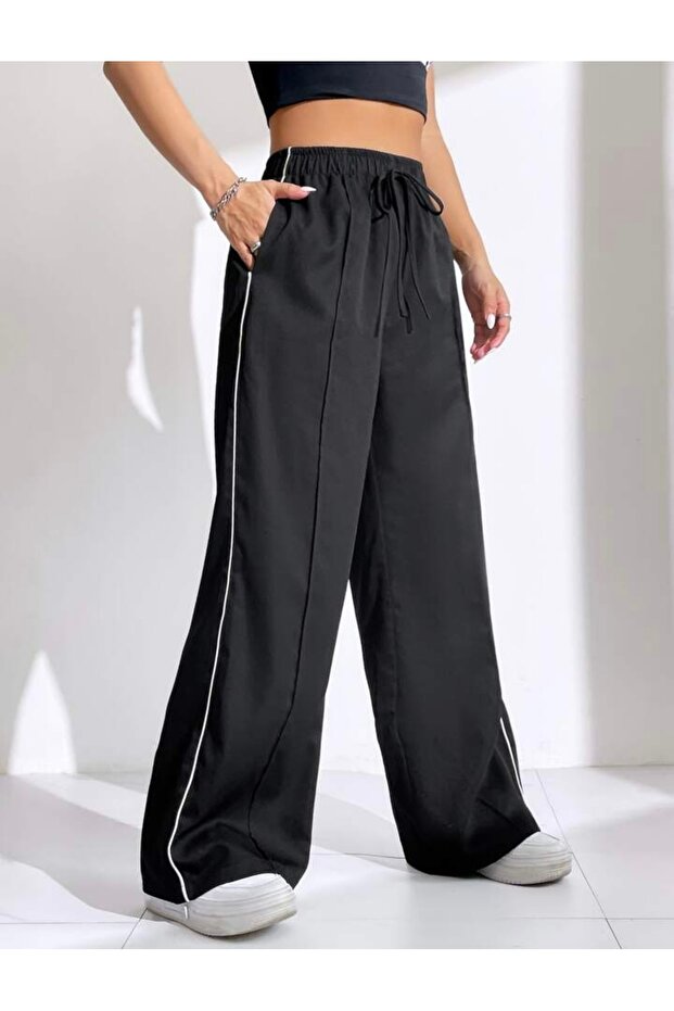 Women's Black Casual Clothing Sweatpants
