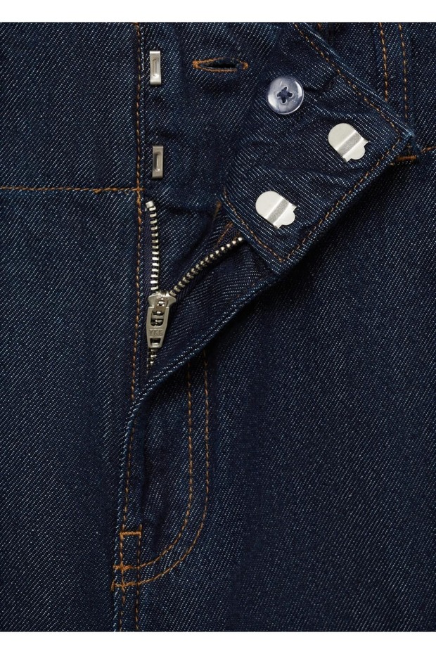 Yüksek bel flared pantolon - 5