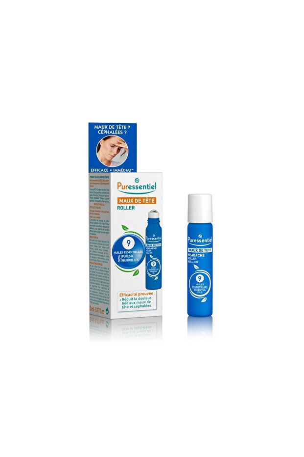 Headache Roll-On - Infused With 9 Essential Oils | 5Ml