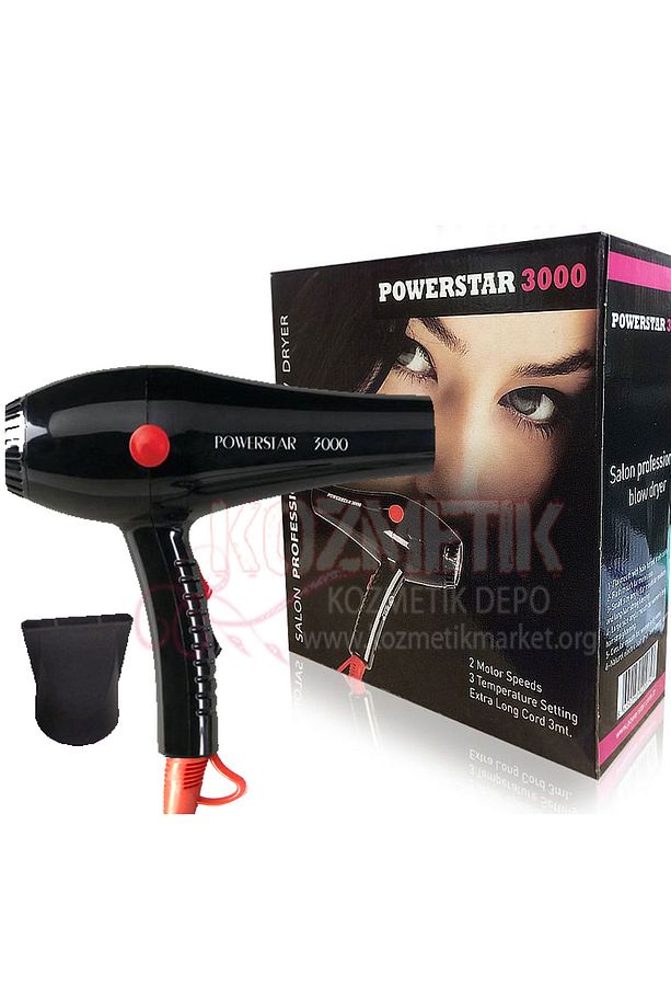 3000 Salon Tip Profesyonel Fön Makinesi 2500w - 2