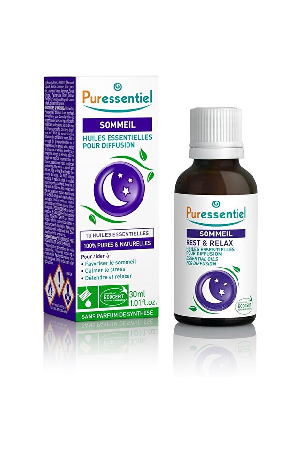 Essential Oils For Diffusion - Infused With Relax Blend | 100% Natural Formula | 30Ml