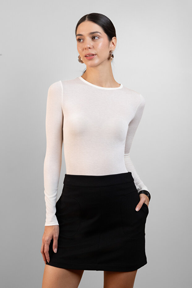 Uzun Kollu Tshirt - 2