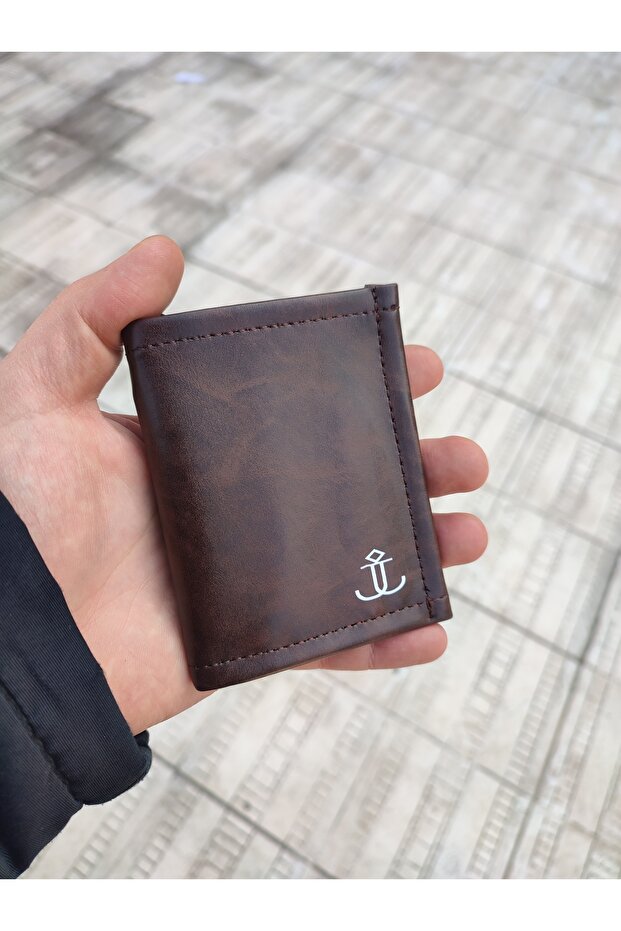 Unisex Wallet with Velcro Zipper and Keychain Coin Compartment / Velcro Wallet