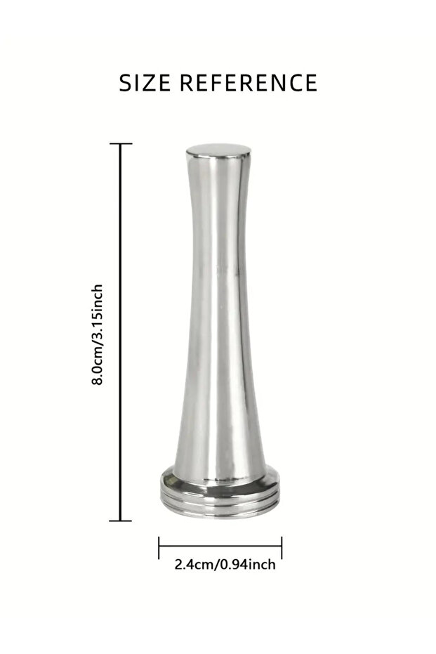 1 Adet Nespresso Doldurulan Çelik Kahve Kapsülü 1 Adet Tamper ( Yıkayıp Kullanabilirsiniz ) - 4
