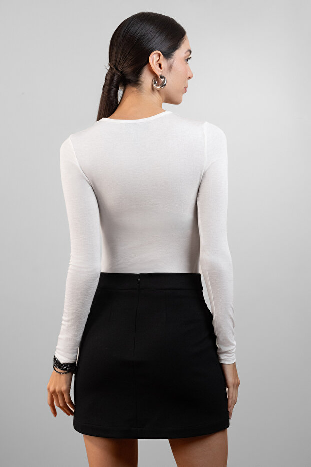 Uzun Kollu Tshirt - 6