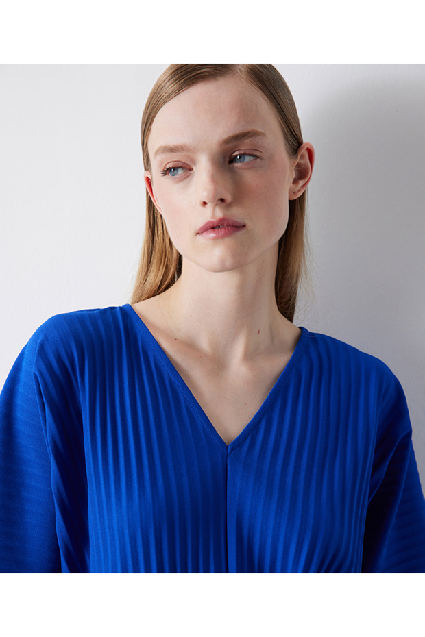 Pleated Blouse