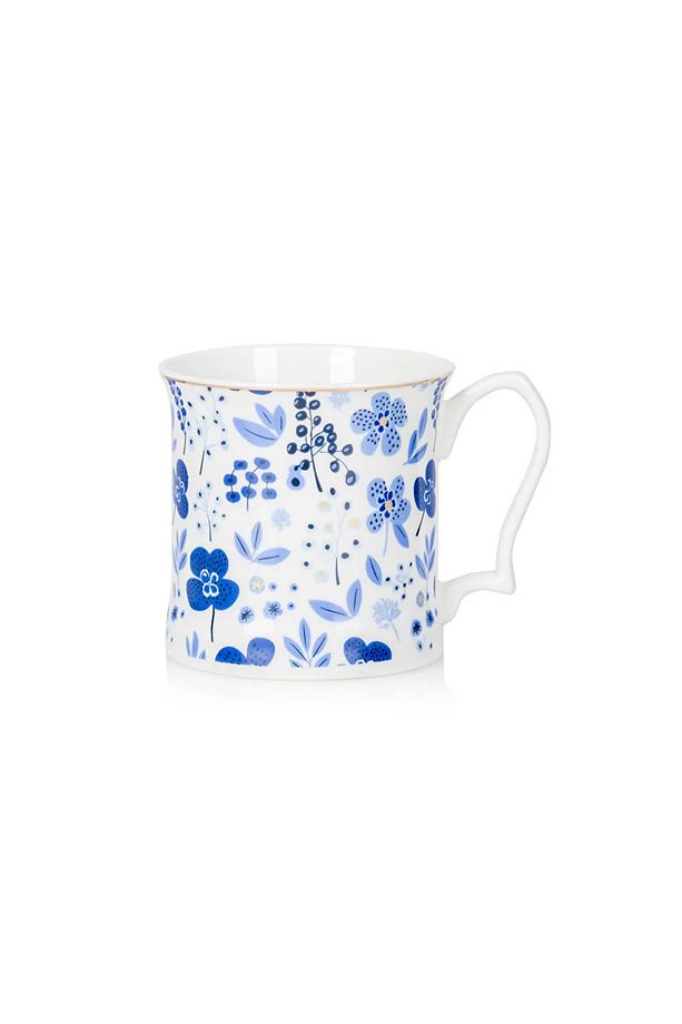 LCW HOME Mavi Desenli Porselen Kupa 360 Ml - 1
