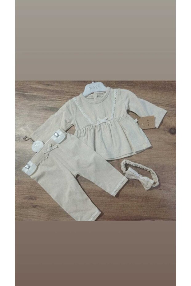 Basıc Kız Bebek Alt-Üst Takım - 1