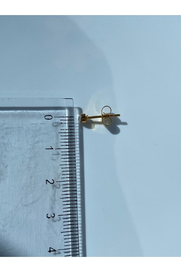 Çelik Tek  Küpe 3 MM - 5