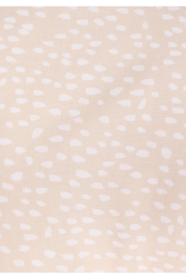 Regular Fit Kadın Bej Elbise - 5