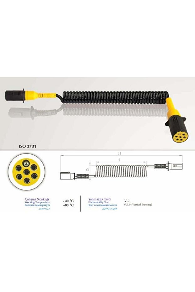 ELEKTİRİK KABLOSU S TİPİ - 1