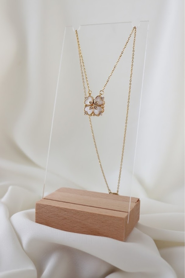 YONCA AÇILAN KALP KOLYE - 3